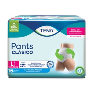 Ropa interior absorbente TENA Pants Clásico L