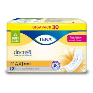 Toalla Higiénica TENA Discreet Maxi