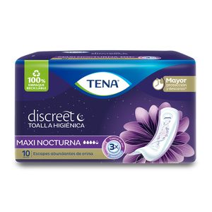 Toalla Higiénica TENA Discreet Maxi Nocturna