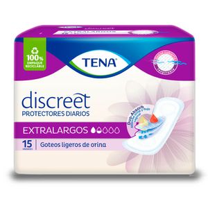 Protector Femenino TENA Discreet Extralargo