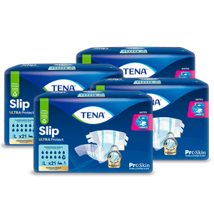 Combo Pañal TENA Slip Ultra Protect L x 84 Und