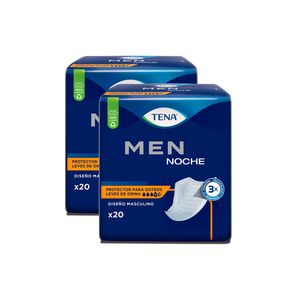 Combo Protector Masculino TENA Men Noche x 40 Und