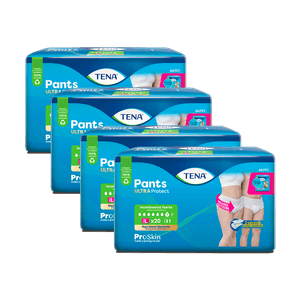 Combo Ropa Interior Absorbente TENA Pants Ultra Protect L x 80 Und