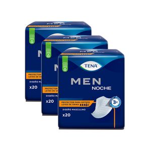 Combo Protector Masculino TENA Men Noche x 60 Und