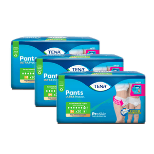 Combo Ropa Interior Absorbente TENA Pants Ultra Protect M x 60 Und