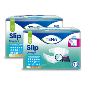 Combos Pañal TENA Slip Comfort M x 42 Und