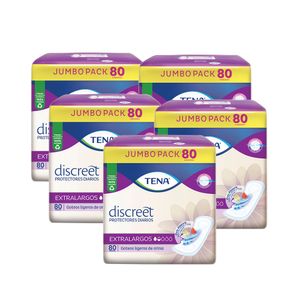 Combo Protector Femenino TENA Discreet Extralargo x 400 und
