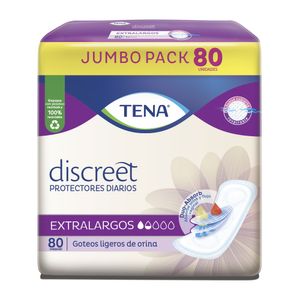 Protector Femenino TENA Discreet Extralargo