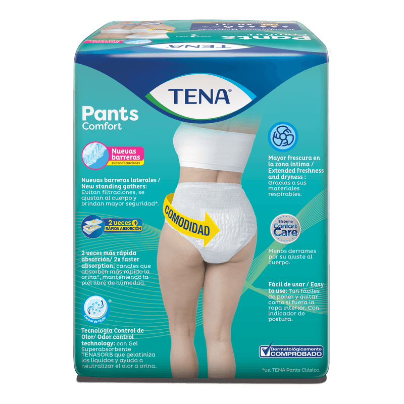 Ropa Interior Absorbente TENA Pants Comfort M-1776978755031